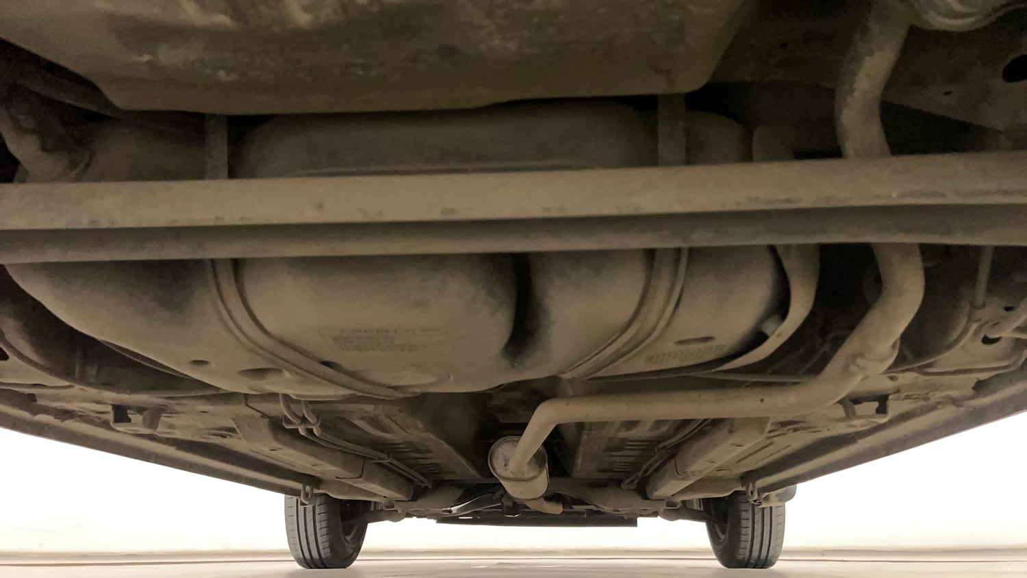 Used 2016 Maruti Suzuki Celerio VXi AMT Petrol Automatic extra REAR UNDERBODY VIEW (TAKEN FROM REAR)