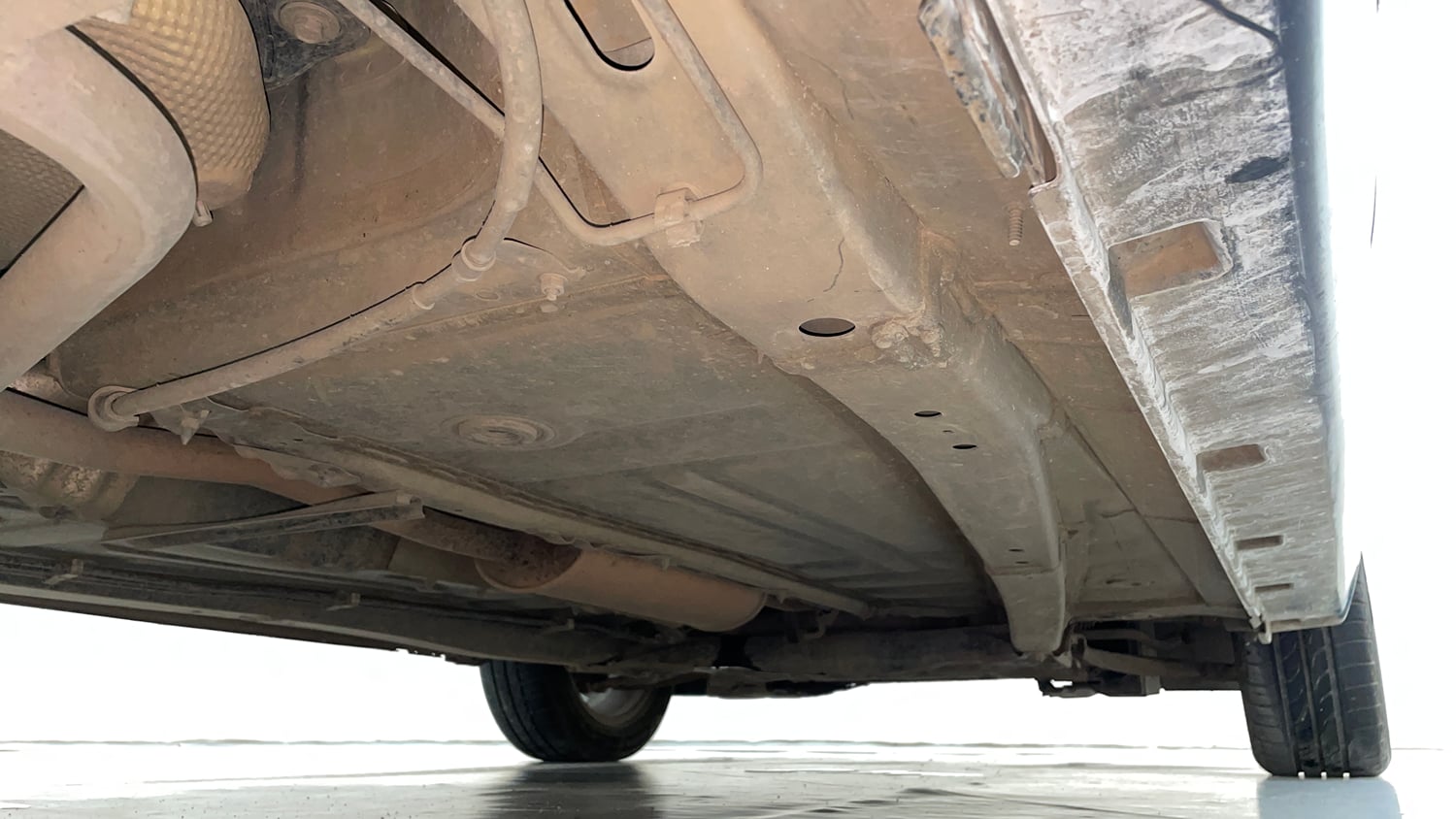 Used 2019 Maruti Suzuki Baleno Alpha Automatic Petrol Automatic extra REAR RIGHT UNDERBODY VIEW