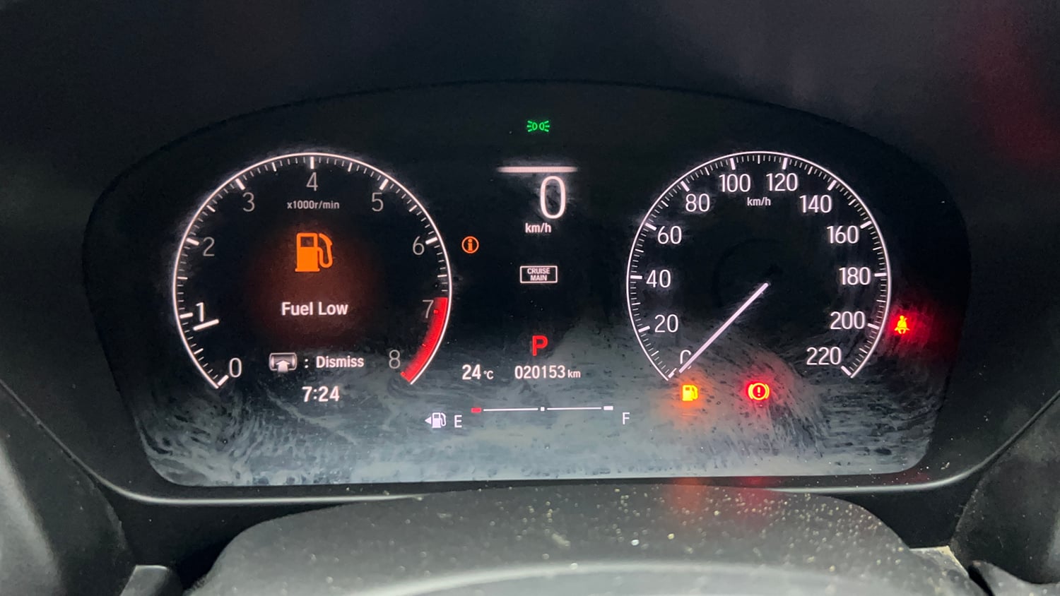 Used 2022 Honda City VX CVT Petrol Petrol Automatic interior CLUSTERMETER VIEW