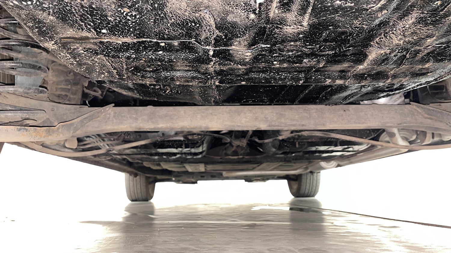 Used 2016 Honda Jazz V Petrol Petrol Manual extra REAR UNDERBODY VIEW (TAKEN FROM REAR)