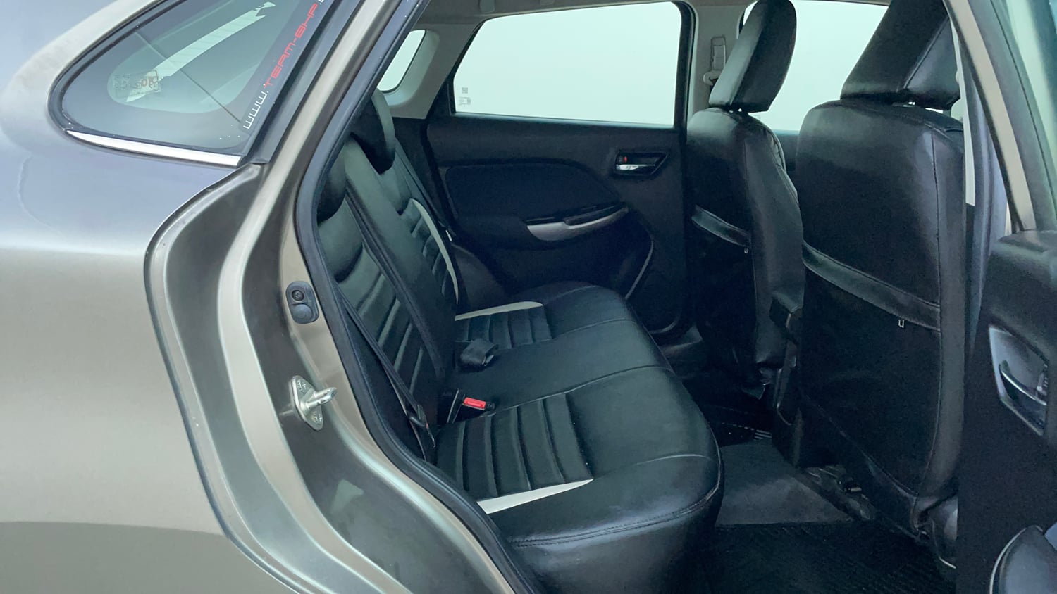 Used 2022 Toyota Glanza V CVT Petrol Automatic interior RIGHT SIDE REAR DOOR CABIN VIEW