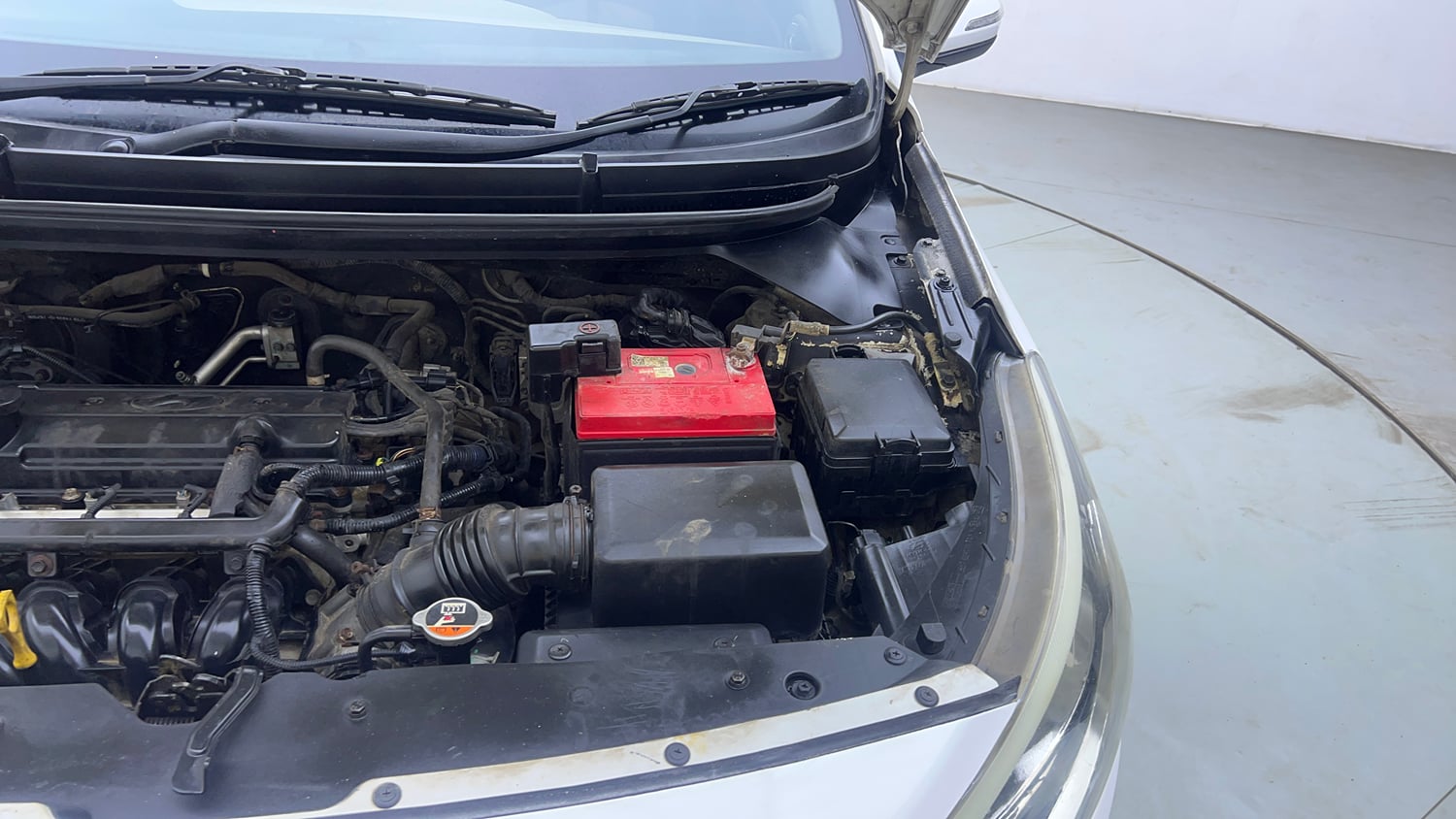 Used 2015 Hyundai Elite i20 Sportz 1.2 Petrol Manual engine ENGINE LEFT SIDE VIEW