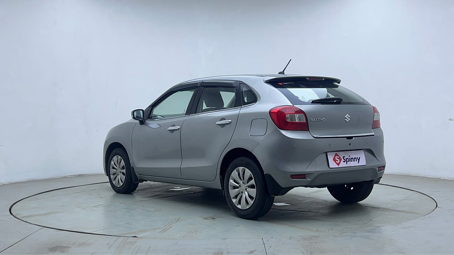 Used 2018 Maruti Suzuki Baleno Delta 1.2 AT Petrol Automatic exterior LEFT REAR CORNER VIEW