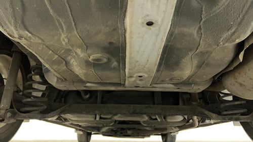 Used 2016 Honda City VX Petrol Manual extra REAR UNDERBODY VIEW (TAKEN FROM REAR)
