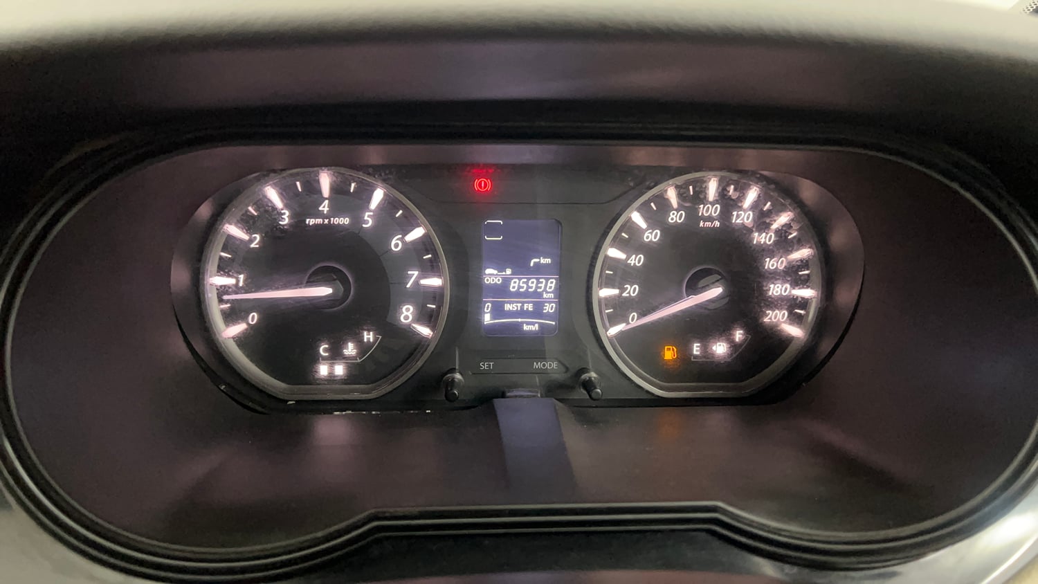 Used 2014 Tata Zest XMS Petrol Petrol Manual interior CLUSTERMETER VIEW