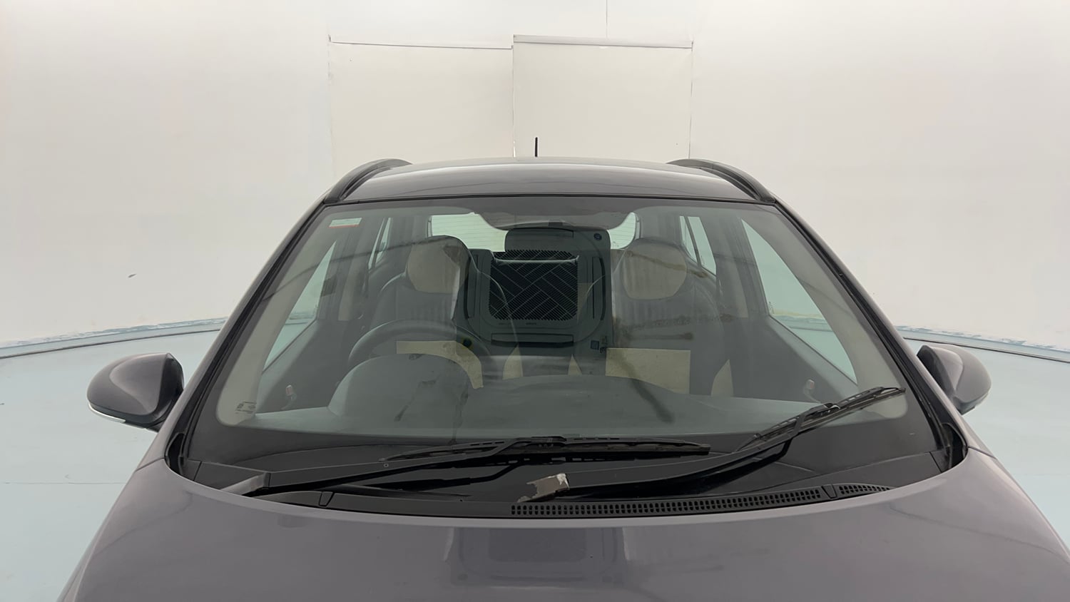 Used 2015 Hyundai Grand i10 Sportz 1.2 Kappa VTVT Petrol Manual exterior FRONT WINDSHIELD VIEW
