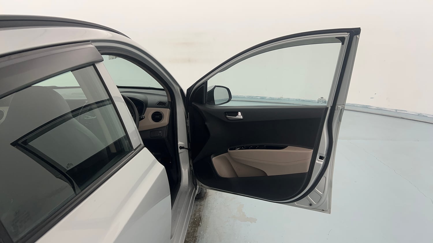 Used 2016 Hyundai Grand i10 Sportz 1.2 Kappa VTVT Petrol Manual interior RIGHT FRONT DOOR OPEN VIEW