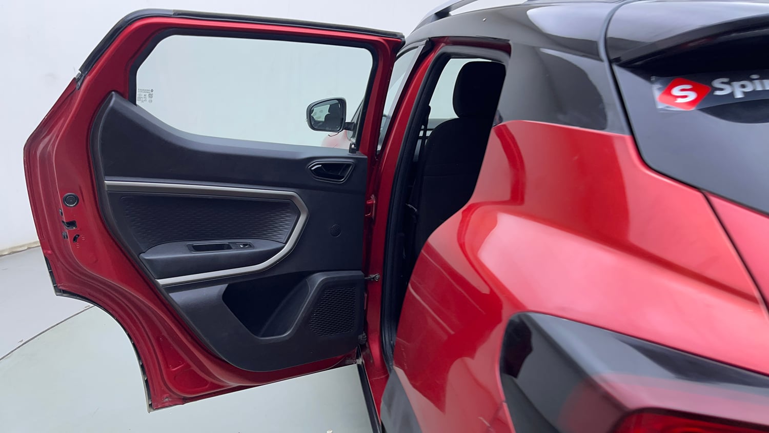 Used 2022 Renault Kiger RXZ Turbo CVT Petrol Automatic interior LEFT REAR DOOR OPEN VIEW