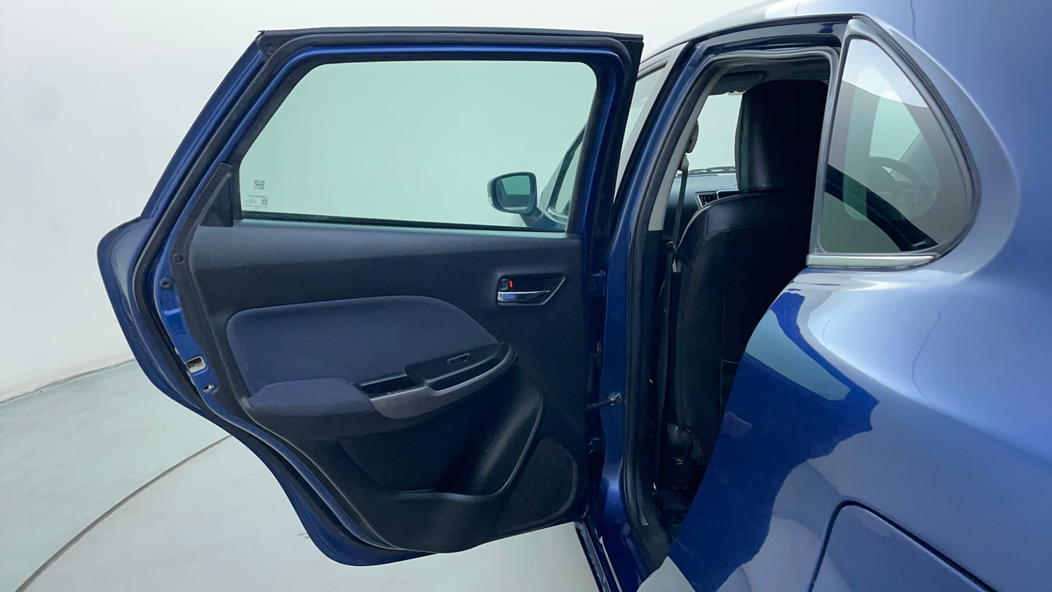 Used 2019 Maruti Suzuki Baleno Alpha Automatic Petrol Automatic interior LEFT REAR DOOR OPEN VIEW