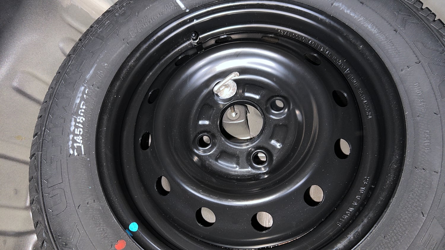Used 2023 Maruti Suzuki Alto K10 VXi Plus AGS Petrol Automatic tyres SPARE TYRE VIEW