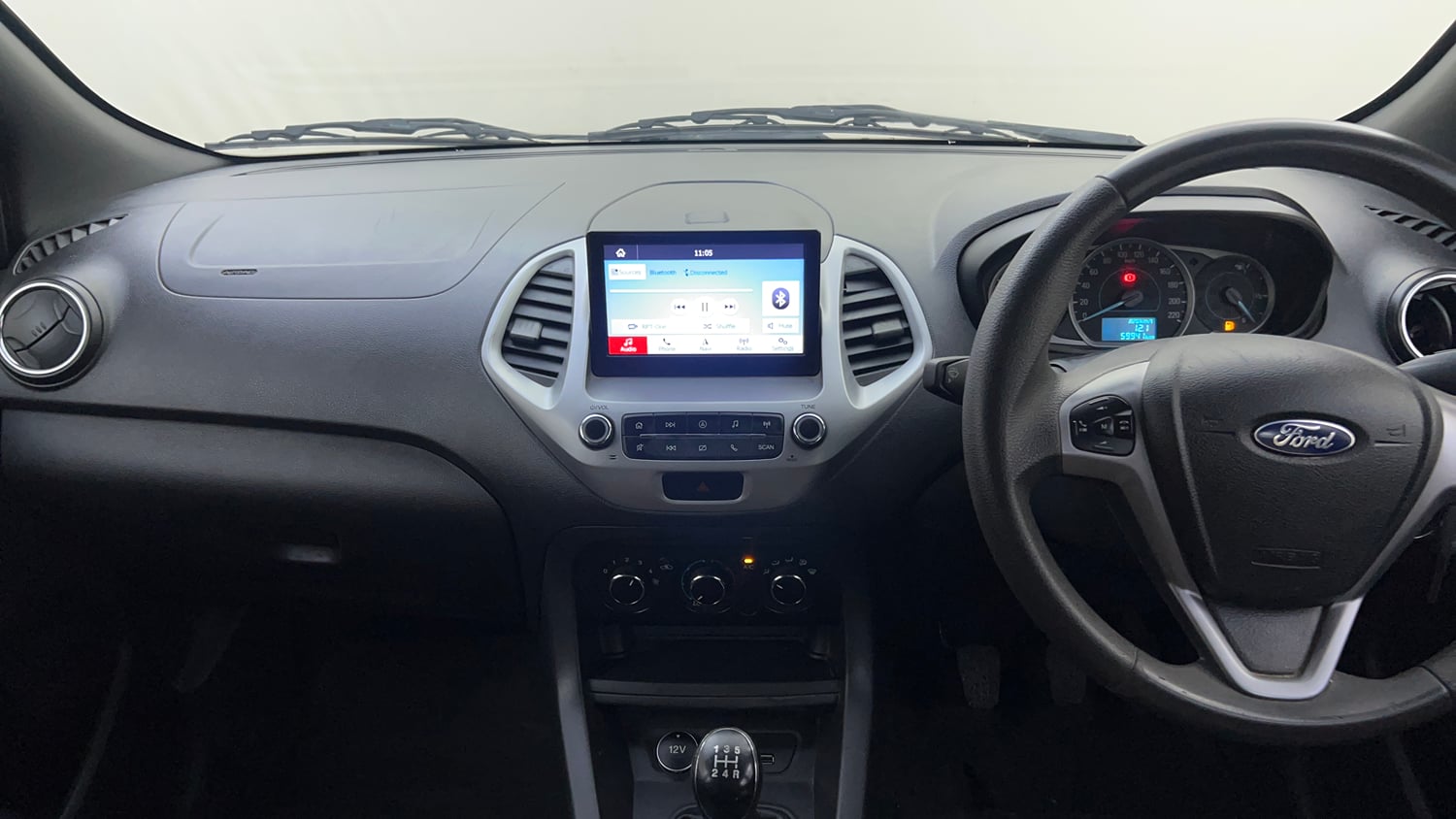 Used 2019 Ford Freestyle Trend Plus 1.2 Ti-VCT Petrol Manual interior MUSIC SYSTEM & AC CONTROL VIEW