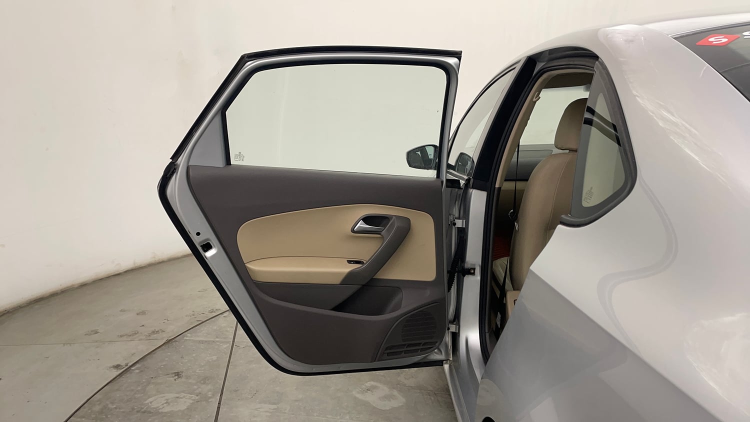 Used 2015 Volkswagen Vento Highline Petrol Petrol Manual interior LEFT REAR DOOR OPEN VIEW