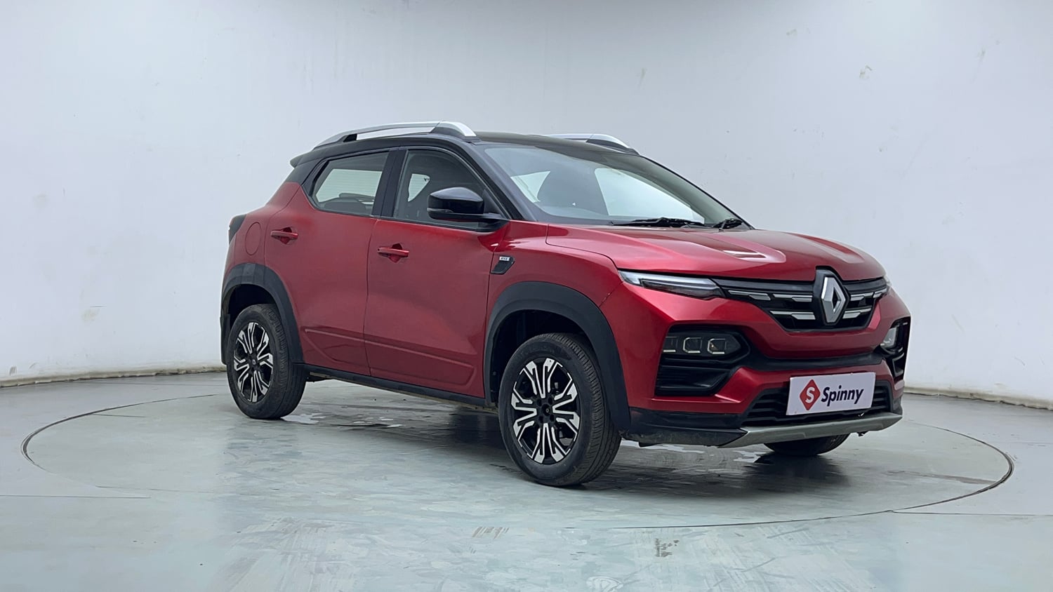 Used 2022 Renault Kiger RXZ Turbo CVT Petrol Automatic exterior RIGHT FRONT CORNER VIEW