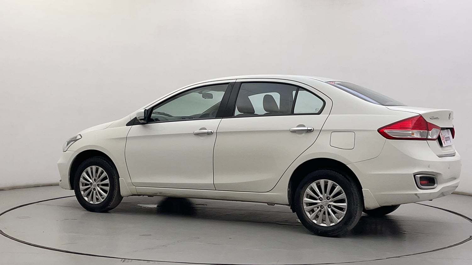 Used 2022 Maruti Suzuki Ciaz Delta 1.5 Petrol Manual exterior LEFT REAR CORNER VIEW