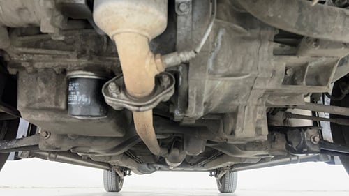Used 2013 Maruti Suzuki Wagon R VXI Petrol Manual extra FRONT LEFT UNDERBODY VIEW