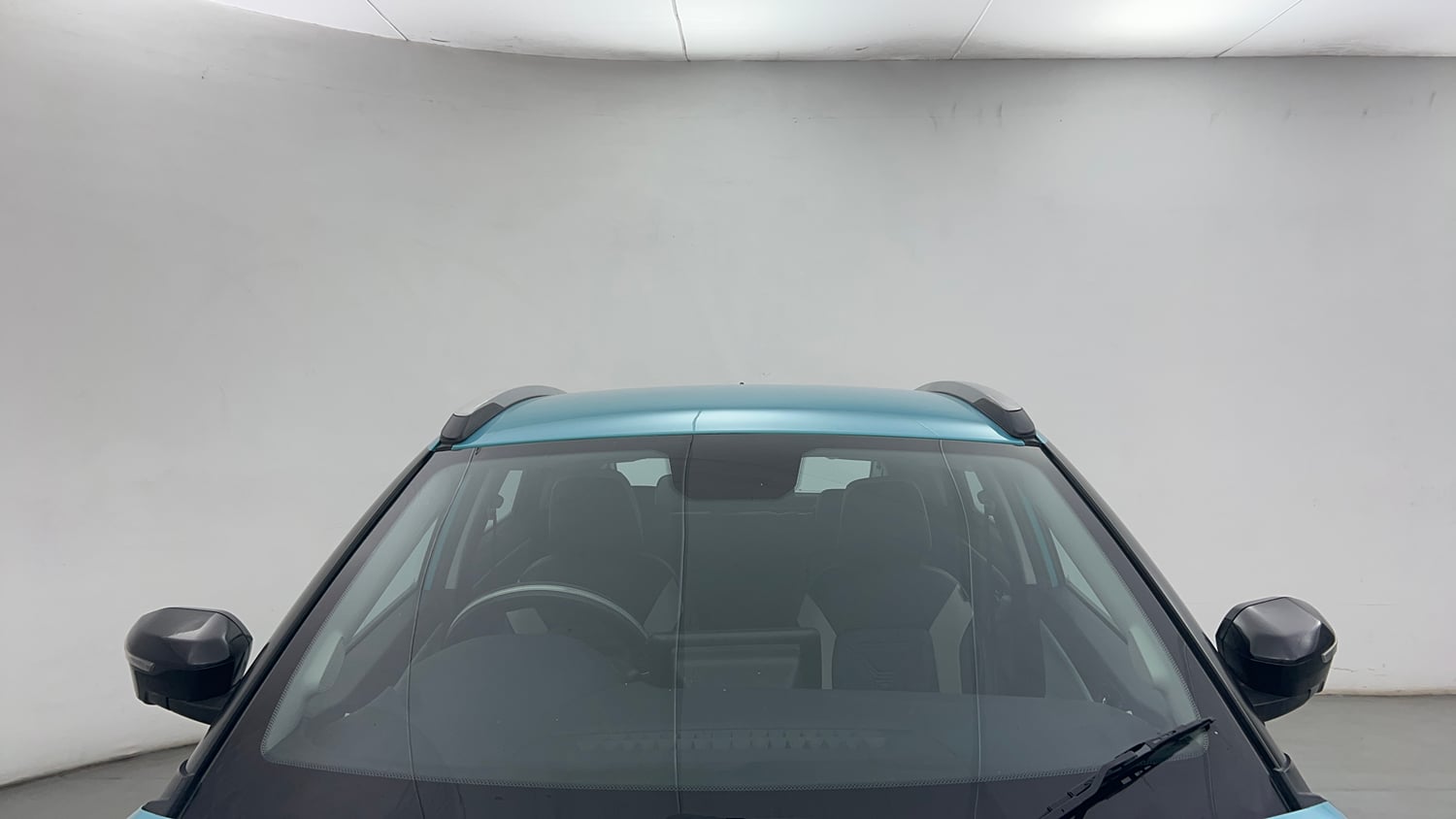 Used 2024 Tata Nexon Creative Plus 1.2 Revotron Petrol 7DCA Petrol Automatic exterior FRONT WINDSHIELD VIEW