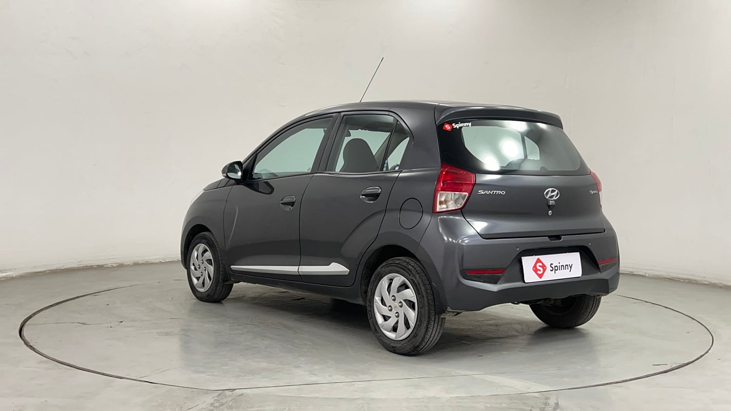 Used 2021 Hyundai Santro Sportz AMT Petrol Automatic exterior LEFT REAR CORNER VIEW