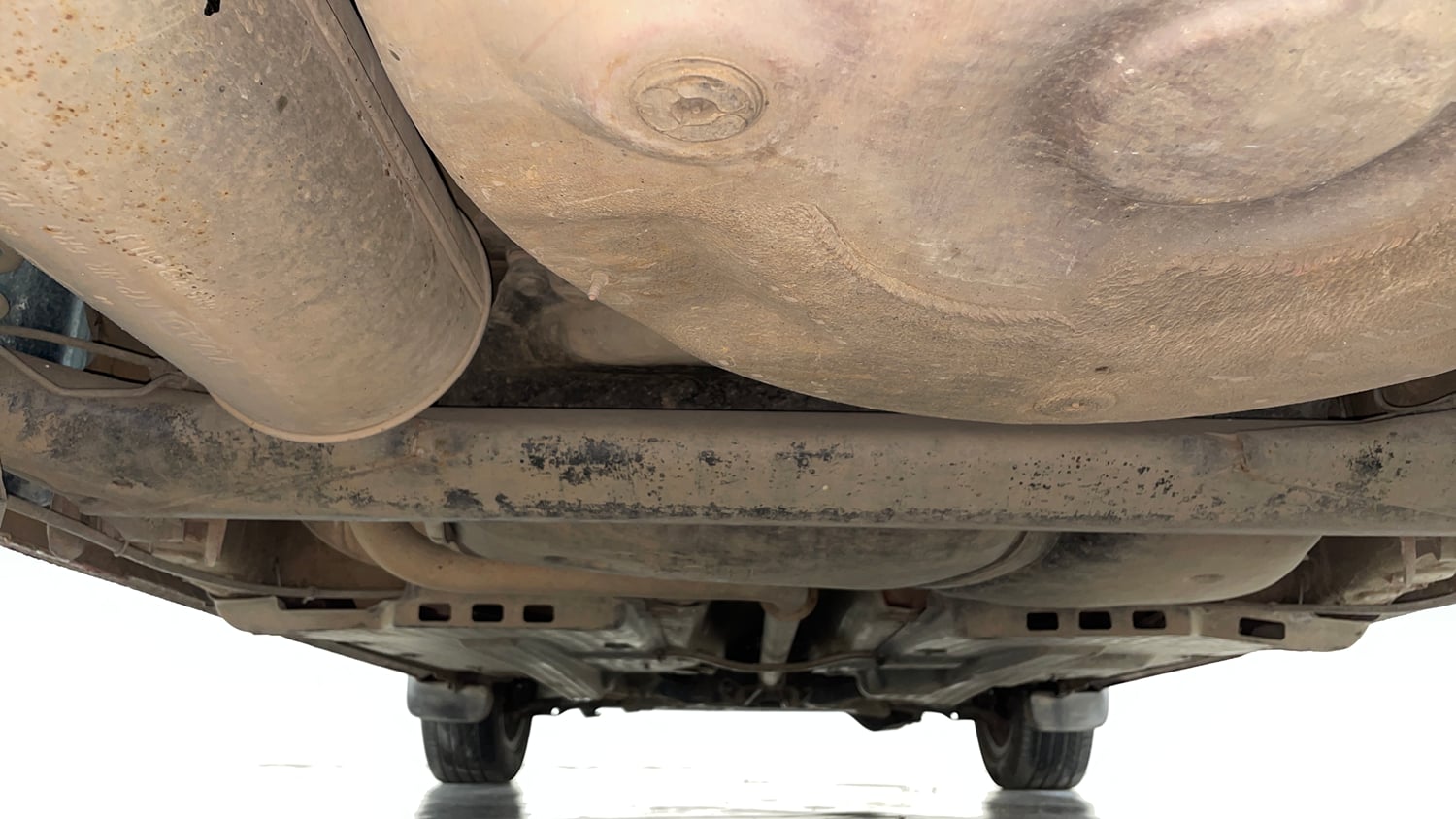 Used 2015 Volkswagen Polo GT TDI Diesel Manual extra REAR UNDERBODY VIEW (TAKEN FROM REAR)