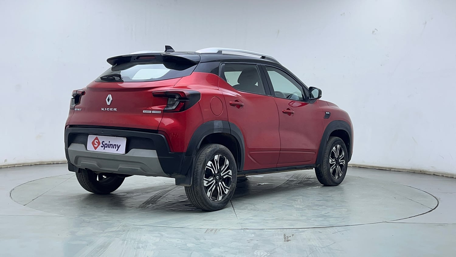 Used 2022 Renault Kiger RXZ Turbo CVT Petrol Automatic exterior RIGHT REAR CORNER VIEW