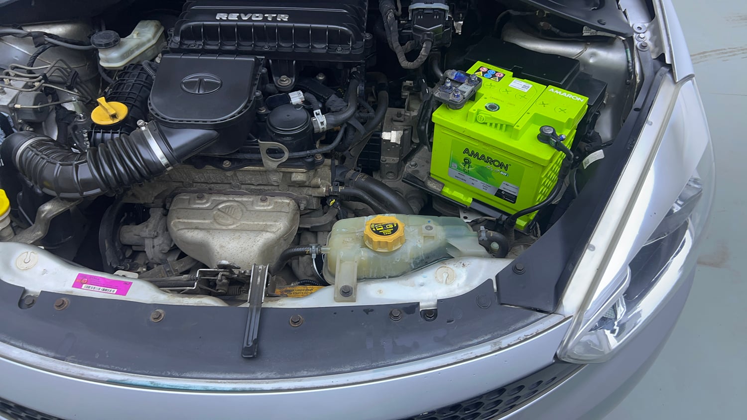 Used 2018 Tata Tiago Revotron XZA Petrol Automatic engine ENGINE LEFT SIDE VIEW