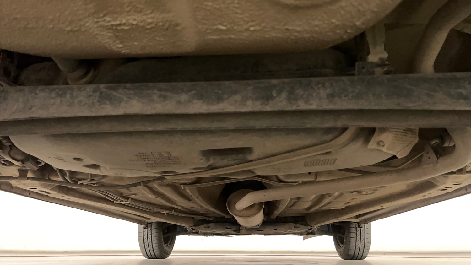 Used 2017 Maruti Suzuki Ignis Delta 1.2 MT Petrol Manual extra REAR UNDERBODY VIEW (TAKEN FROM REAR)