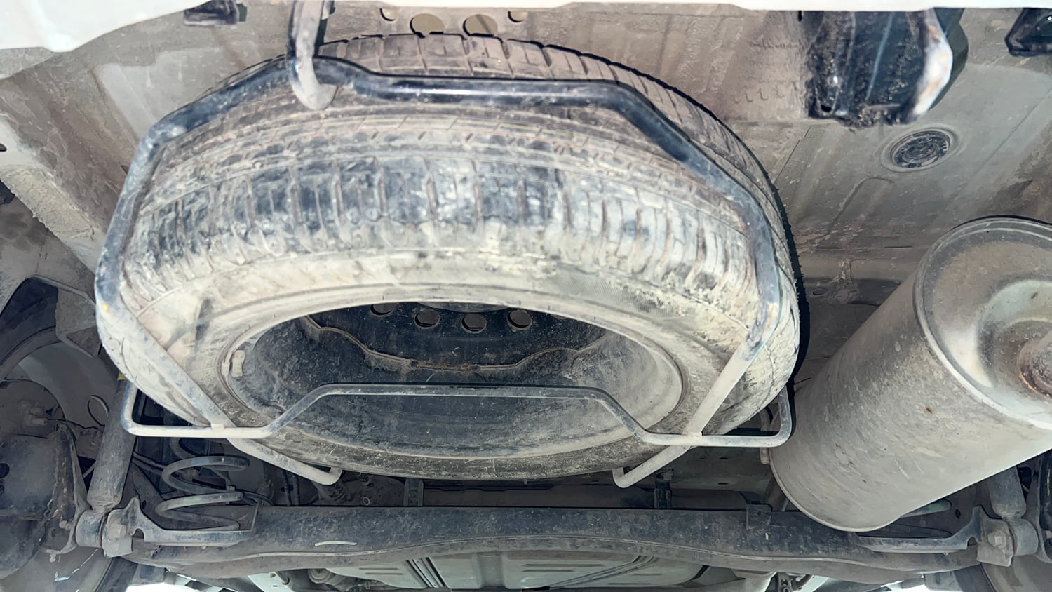 Used 2019 Maruti Suzuki XL6 Alpha AT Petrol Petrol Automatic tyres SPARE TYRE VIEW