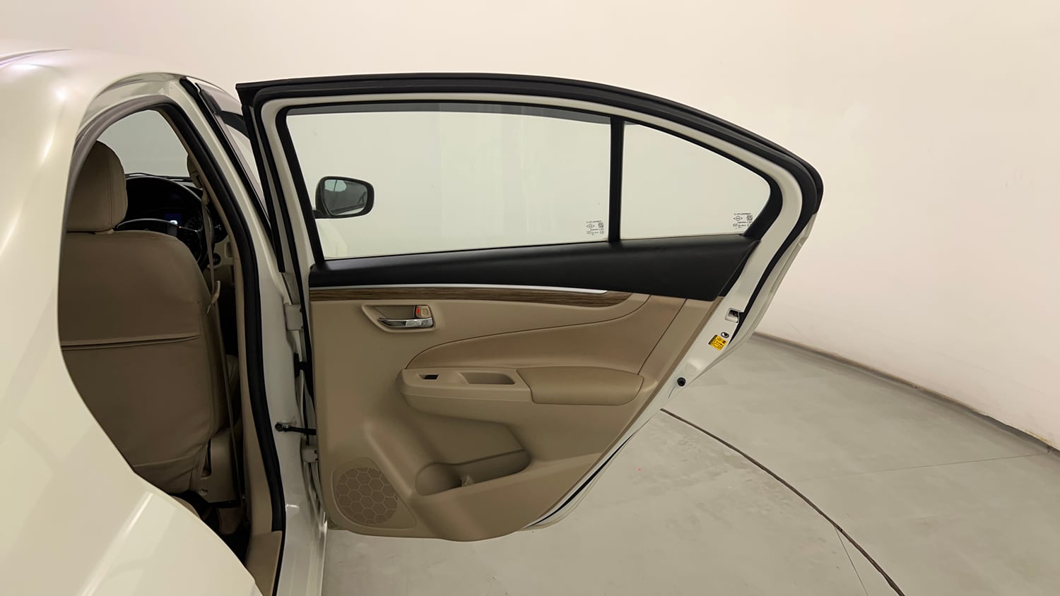 Used 2023 Maruti Suzuki Ciaz Zeta 1.5 Petrol Manual interior RIGHT REAR DOOR OPEN VIEW