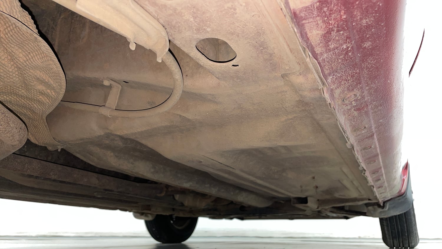 Used 2016 Nissan Micra Active XV Petrol Manual extra REAR RIGHT UNDERBODY VIEW