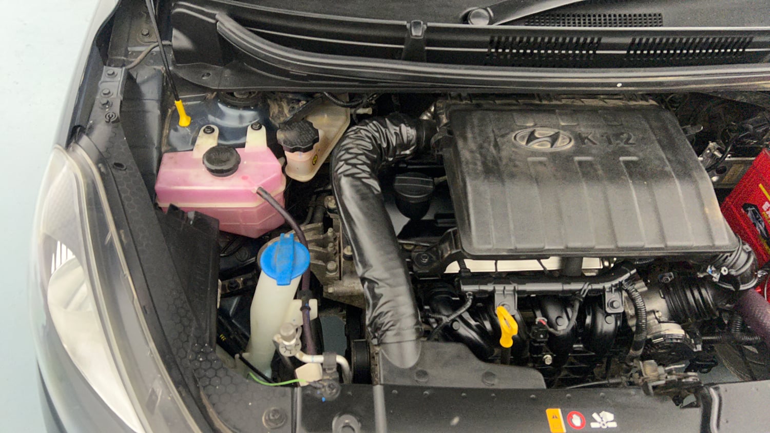 Used 2020 Hyundai Grand i10 Nios Magna 1.2 Kappa VTVT Petrol Manual engine ENGINE RIGHT SIDE VIEW