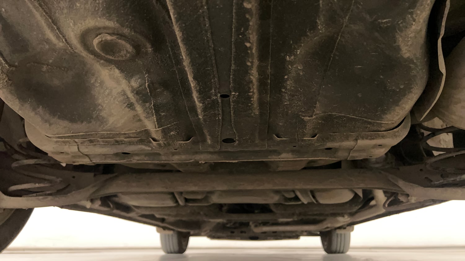 Used 2024 Honda City V Petrol CVT Petrol Automatic extra REAR UNDERBODY VIEW (TAKEN FROM REAR)