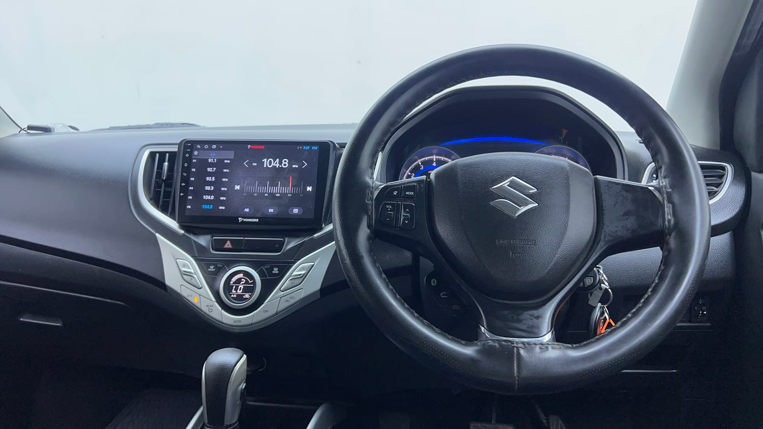 Used 2018 Maruti Suzuki Baleno Delta 1.2 AT Petrol Automatic interior STEERING VIEW