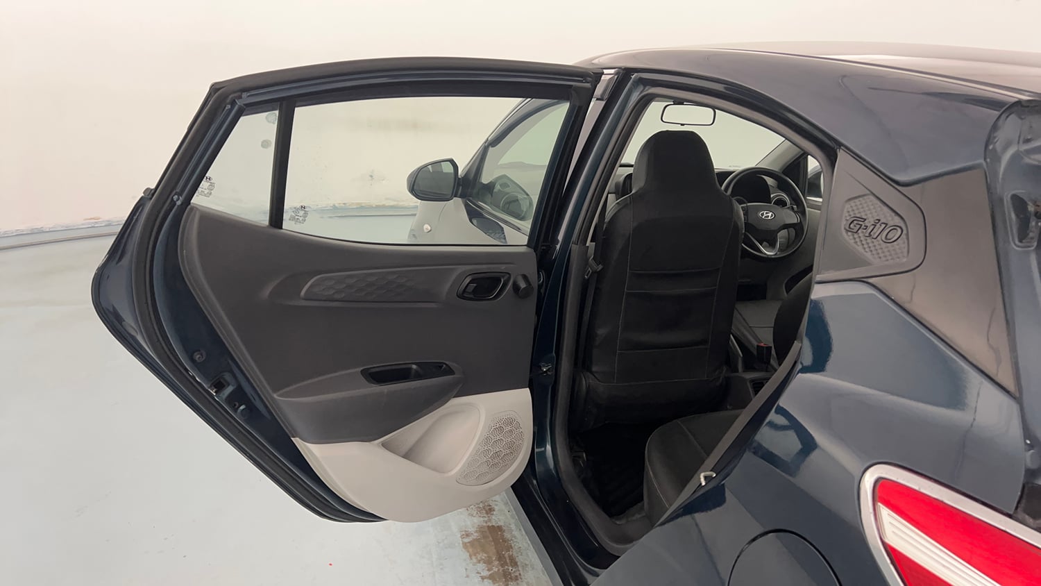 Used 2020 Hyundai Grand i10 Nios Magna 1.2 Kappa VTVT Petrol Manual interior LEFT REAR DOOR OPEN VIEW