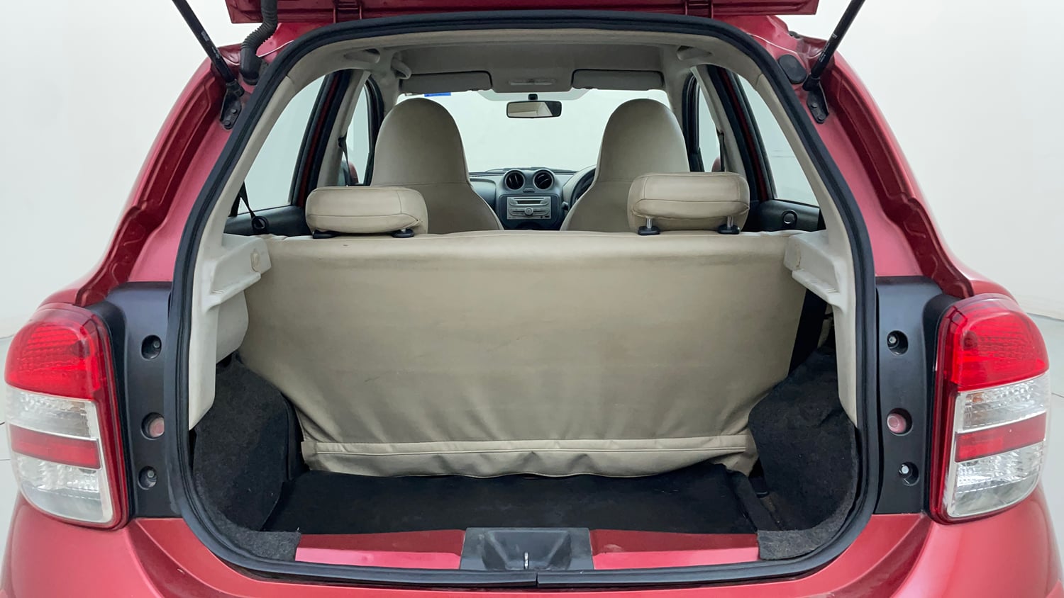 Used 2016 Nissan Micra Active XV Petrol Manual interior DICKY INSIDE VIEW