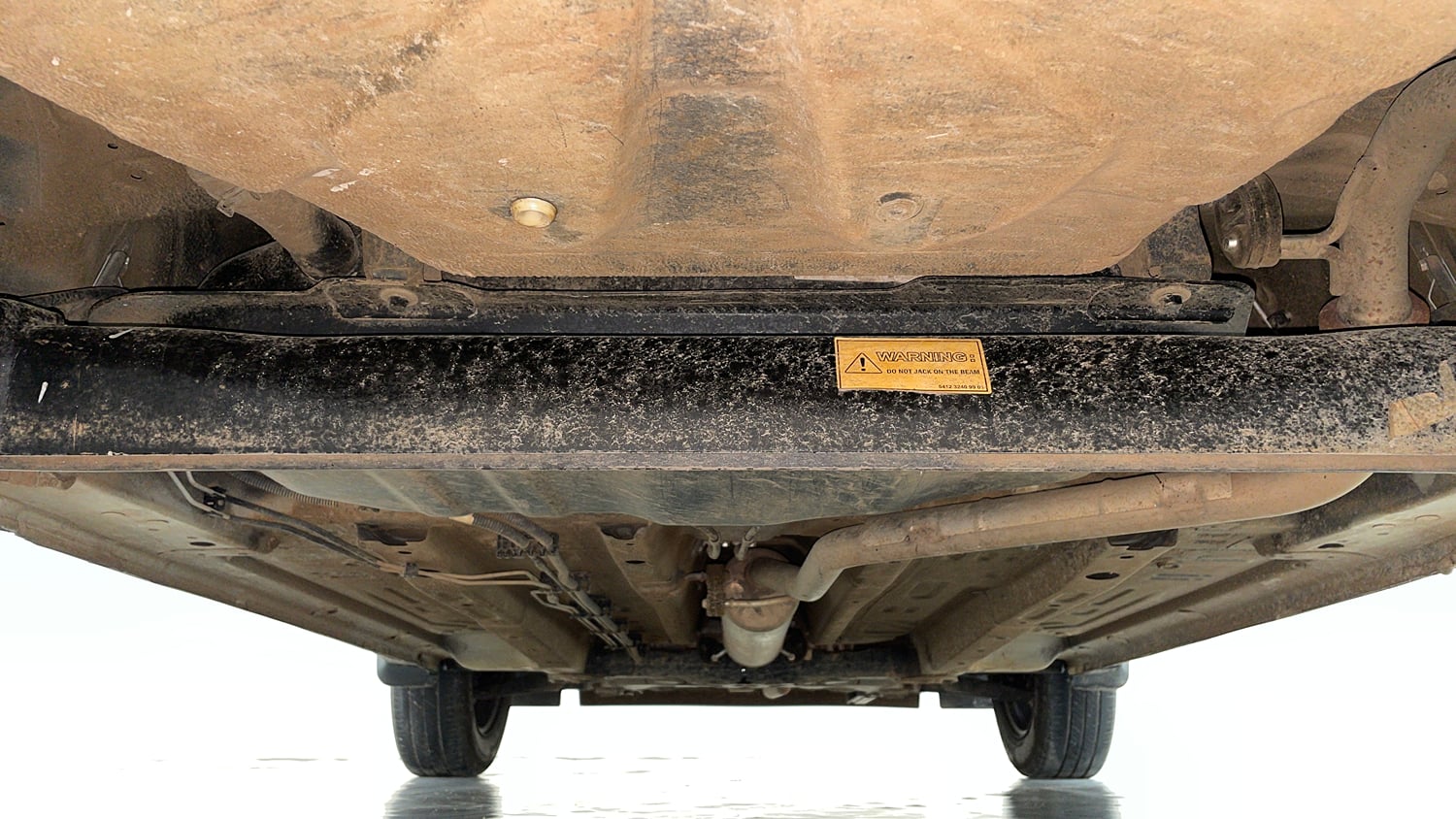Used 2025 Tata Punch Pure MT Petrol Manual extra REAR UNDERBODY VIEW (TAKEN FROM REAR)