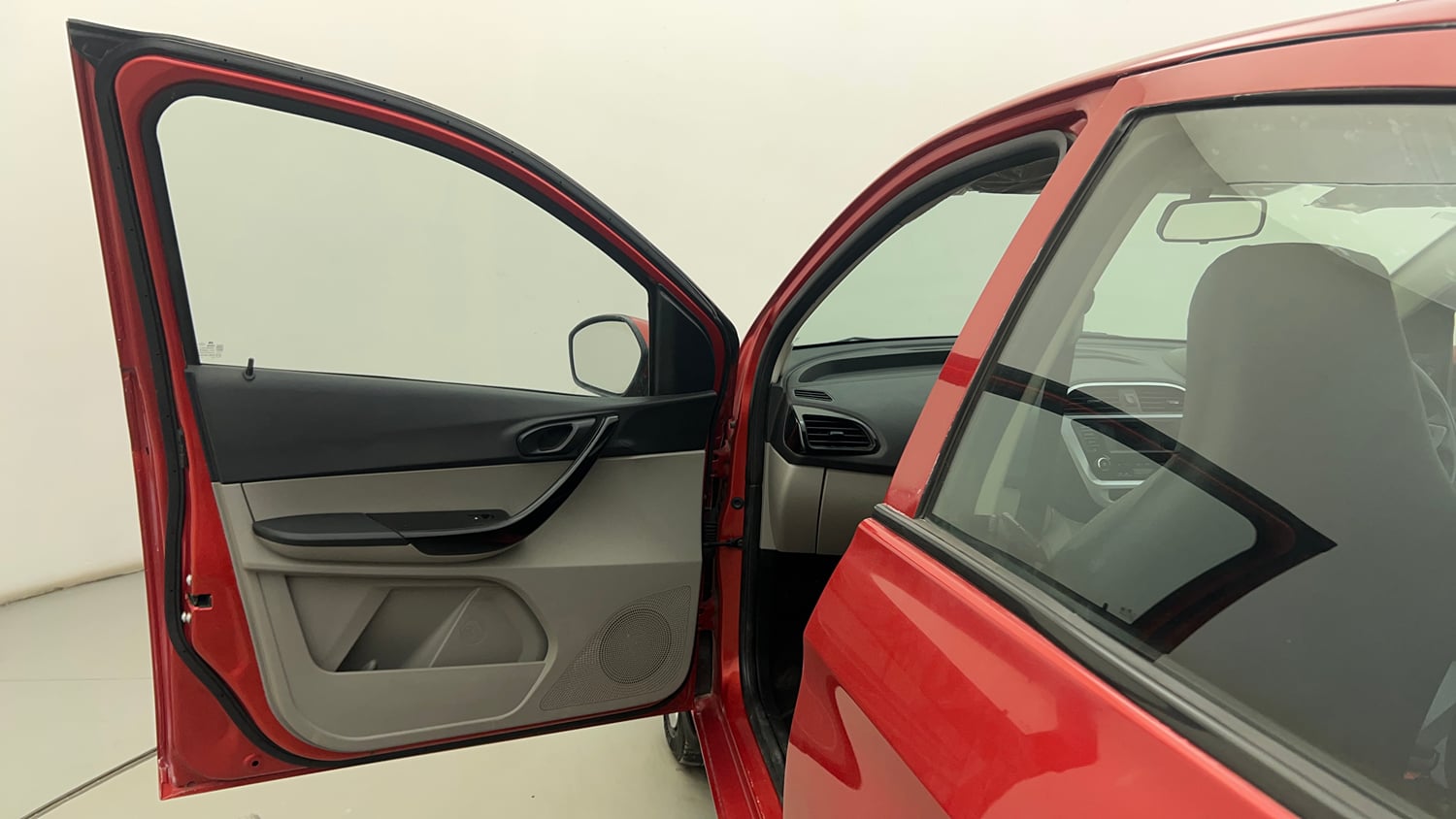 Used 2017 Tata Tiago Revotron XTA Petrol Automatic interior LEFT FRONT DOOR OPEN VIEW