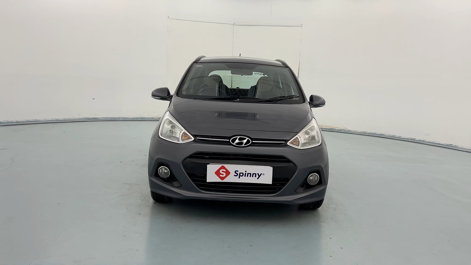 Used 2015 Hyundai Grand i10 Sportz 1.2 Kappa VTVT Petrol Manual exterior FRONT VIEW