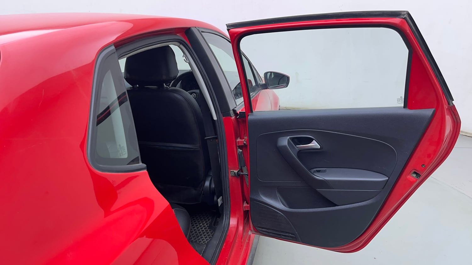 Used 2020 Volkswagen Polo Comfortline Plus 1.0L MPI Petrol Manual interior RIGHT REAR DOOR OPEN VIEW