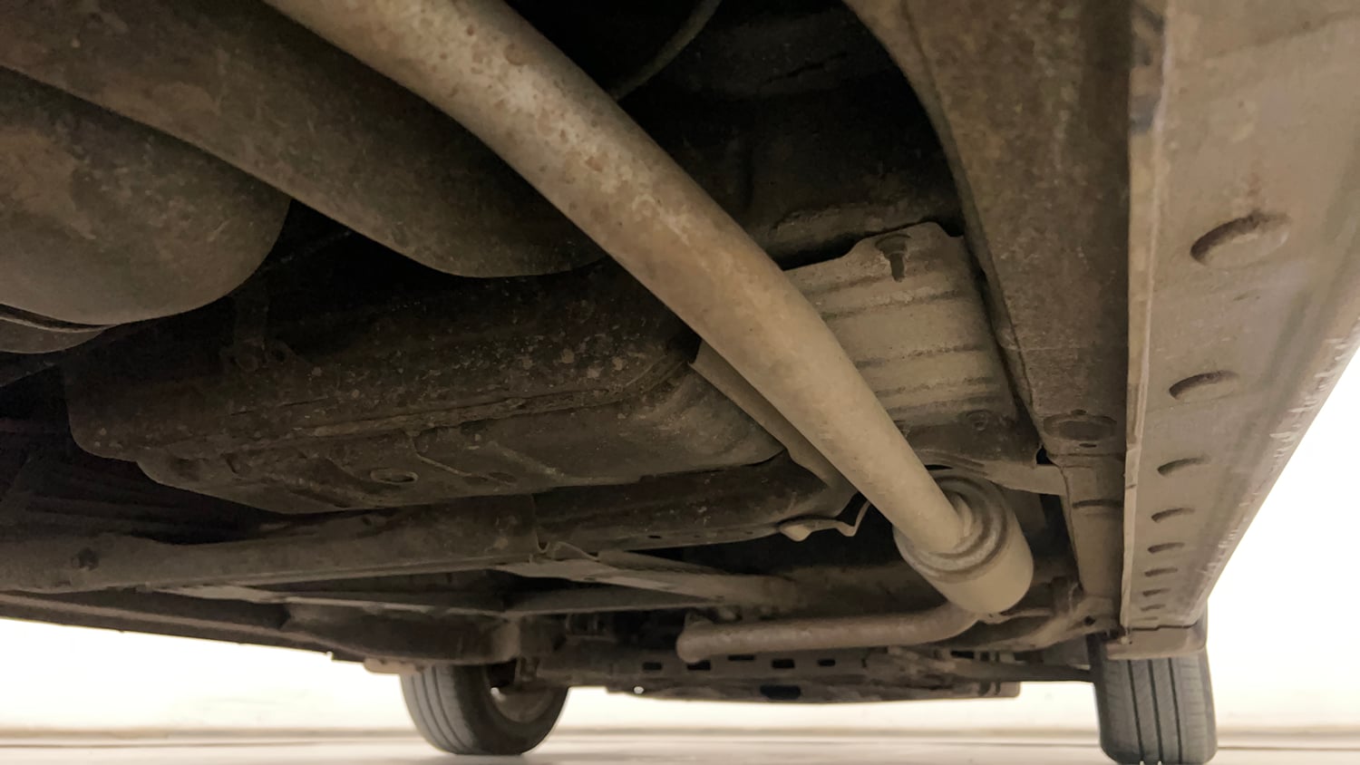Used 2024 Honda City V Petrol CVT Petrol Automatic extra REAR RIGHT UNDERBODY VIEW