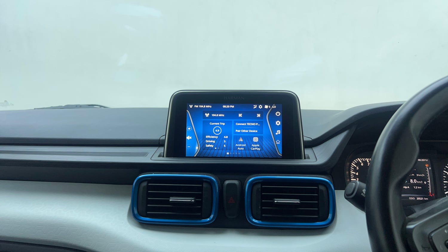 Used 2023 Tata Punch Creative AMT Petrol Automatic top_features Touch screen infotainment system