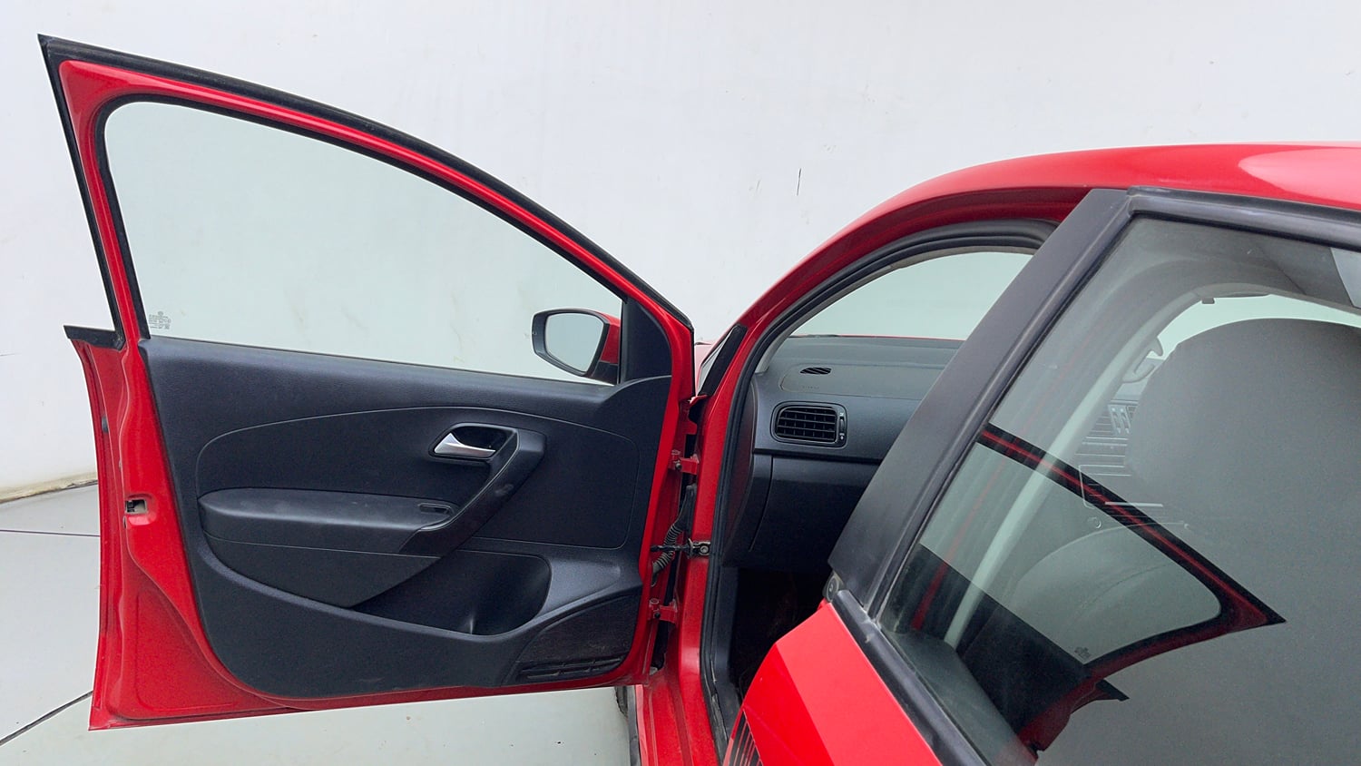 Used 2020 Volkswagen Polo Comfortline Plus 1.0L MPI Petrol Manual interior LEFT FRONT DOOR OPEN VIEW