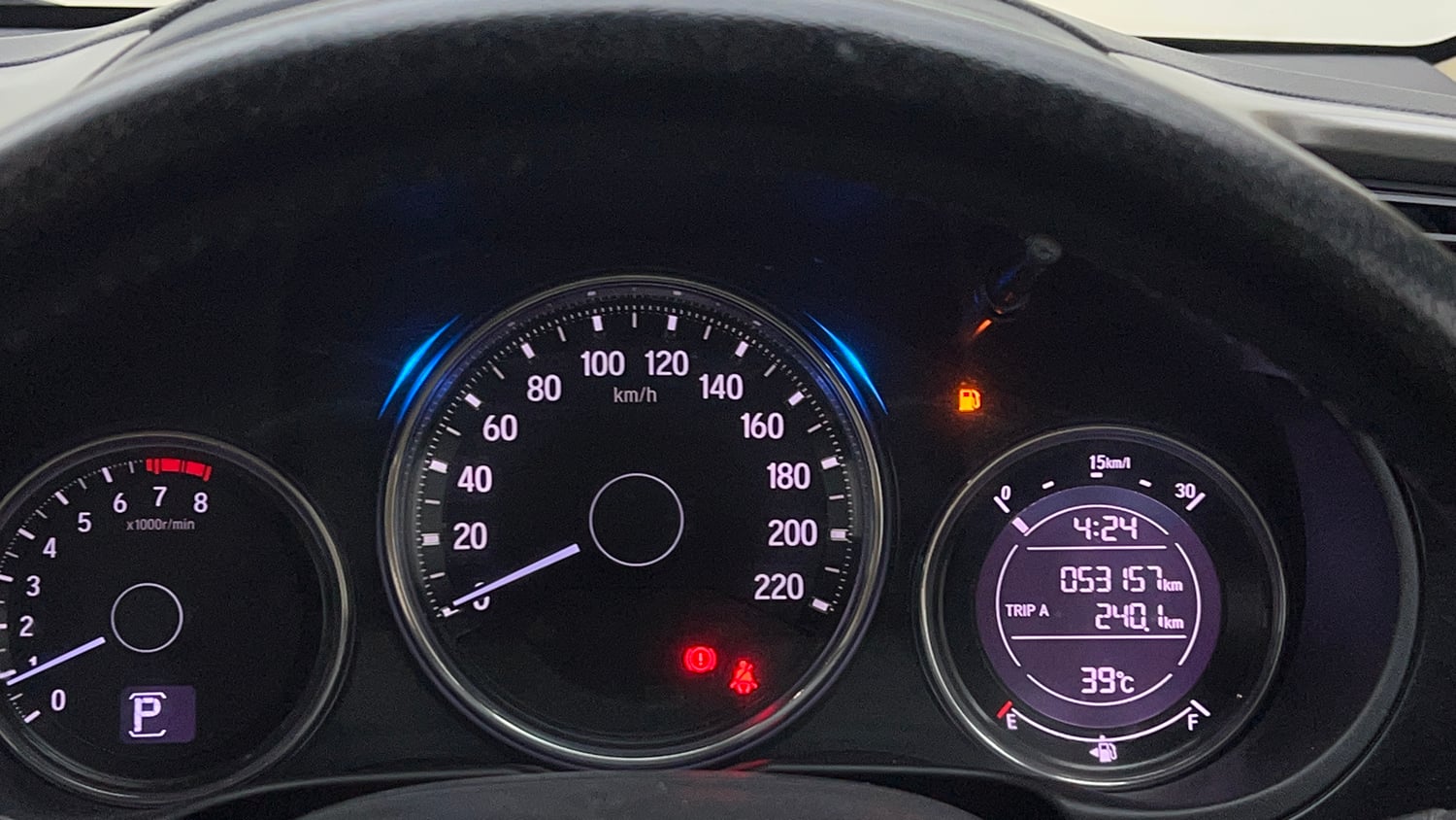 Used 2017 Honda City ZX CVT Petrol Petrol Automatic interior CLUSTERMETER VIEW