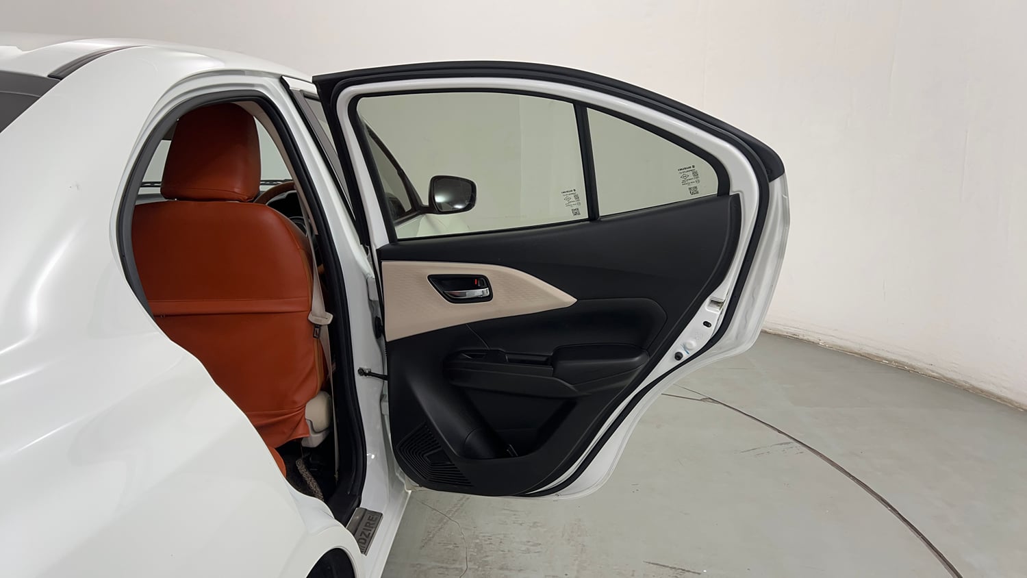 Used 2025 Maruti Suzuki Dzire VXi CNG Cng Manual interior RIGHT REAR DOOR OPEN VIEW