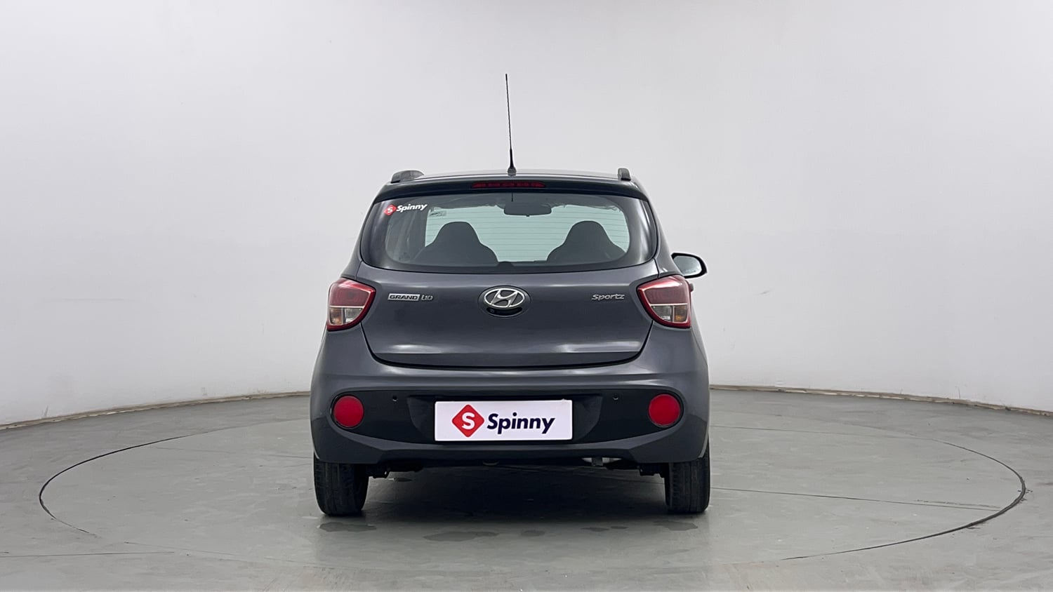 Used 2018 Hyundai Grand i10 Sportz 1.2 Kappa VTVT Petrol Manual exterior BACK VIEW