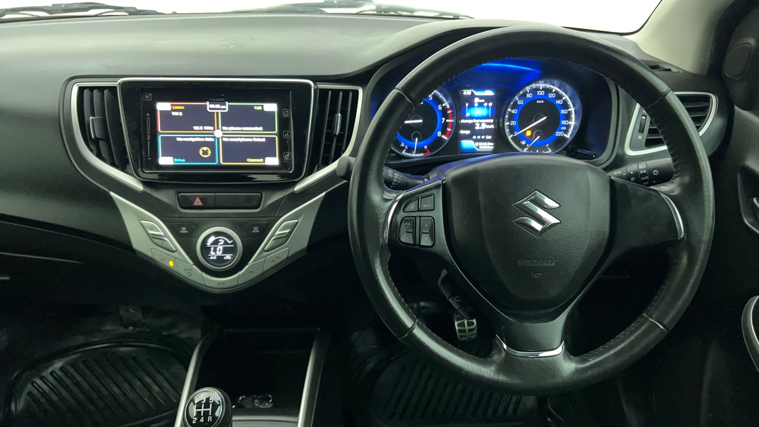 Used 2018 Maruti Suzuki Baleno Alpha 1.2 Petrol Manual interior STEERING VIEW