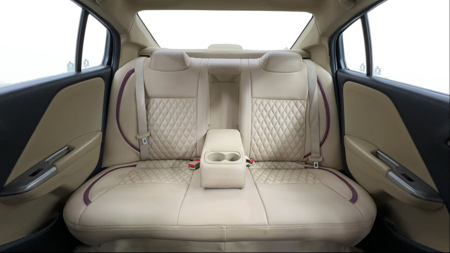 Used 2014 Honda City VX CVT Petrol Automatic interior REAR SEAT CONDITION VIEW
