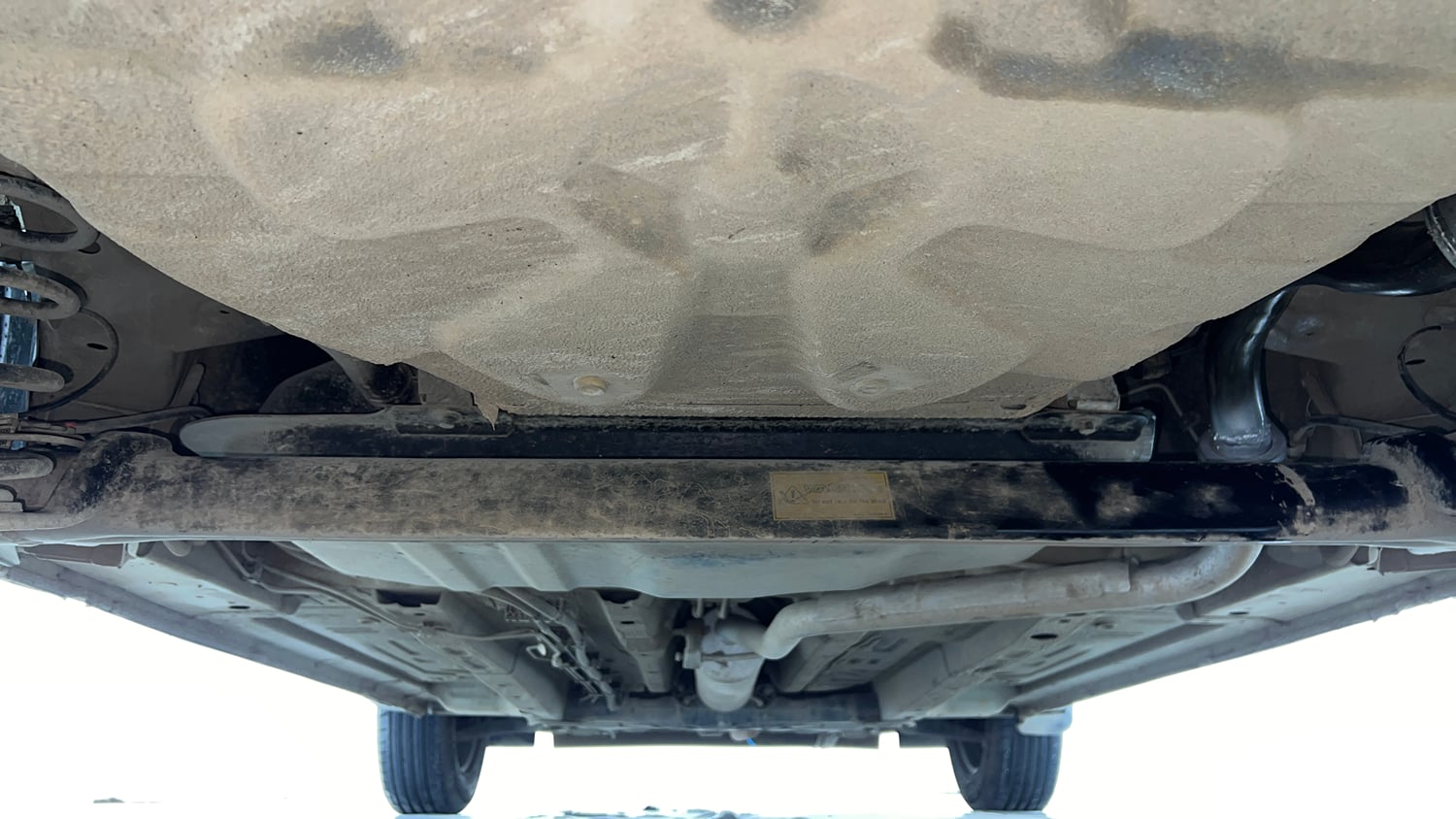 Used 2023 Tata Punch Pure MT Petrol Manual extra REAR UNDERBODY VIEW (TAKEN FROM REAR)