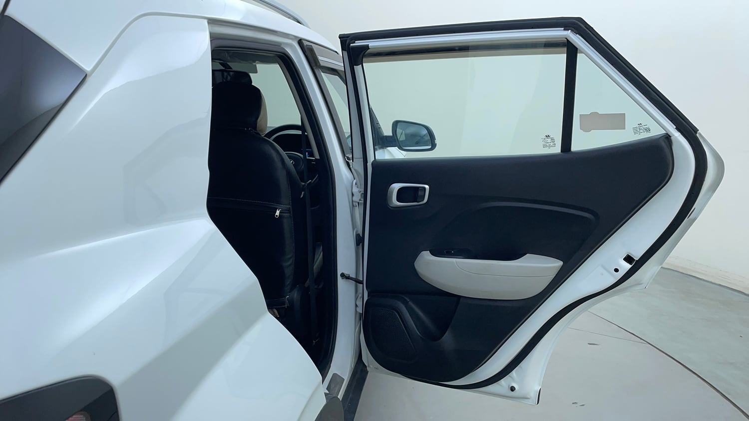 Used 2024 Hyundai Venue SX 1.2 Petrol Petrol Manual interior RIGHT REAR DOOR OPEN VIEW