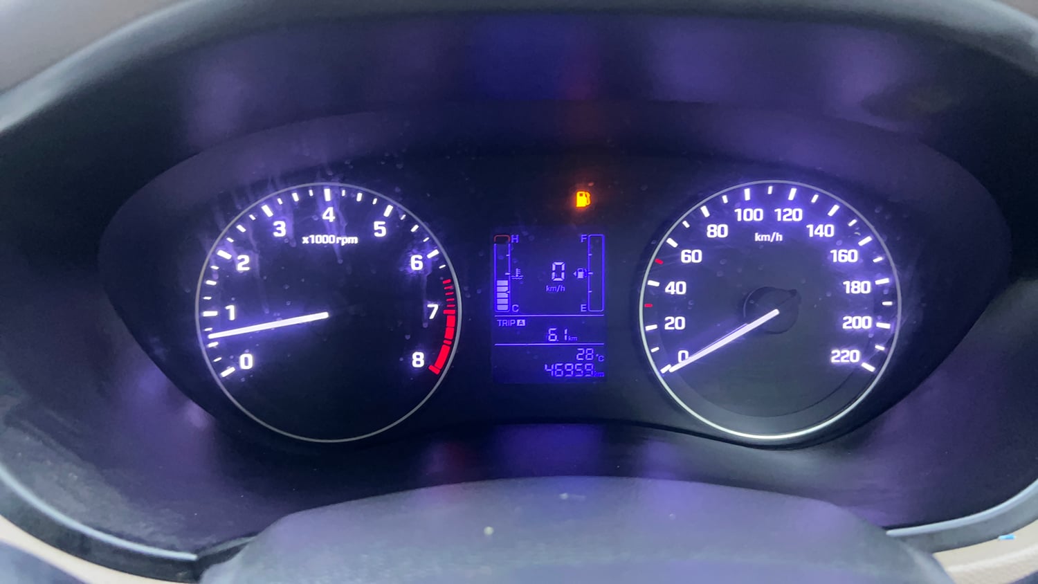 Used 2015 Hyundai Elite i20 Sportz 1.2 Petrol Manual interior CLUSTERMETER VIEW