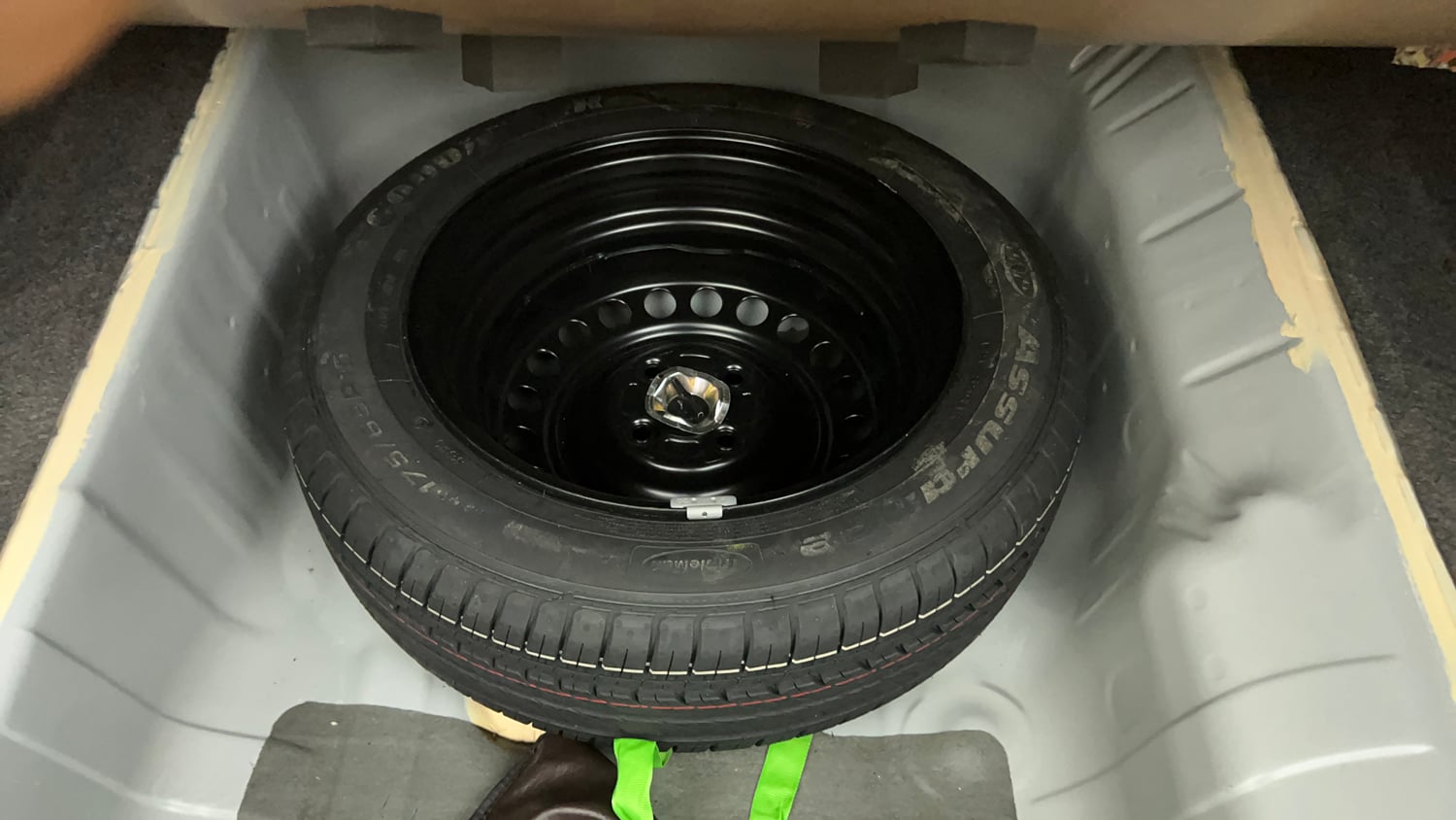 Used 2025 Honda City ZX Petrol CVT Petrol Automatic tyres SPARE TYRE VIEW