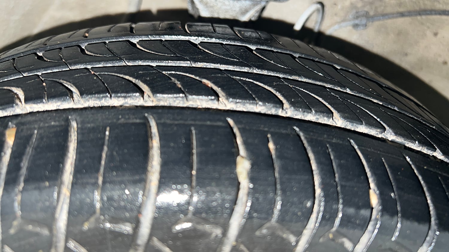Used 2020 Maruti Suzuki Alto K10 VXi Petrol Manual tyres RIGHT FRONT TYRE TREAD VIEW